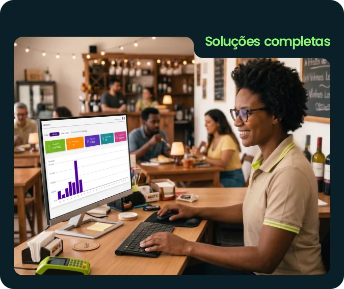 Painel de gestão financeira para Food Service