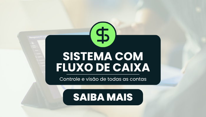 sistema com fluxo de caixa
